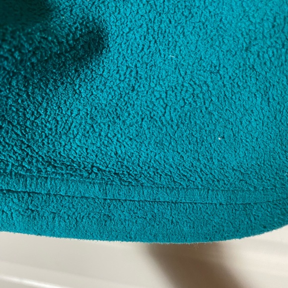 NORTH FACE turquoise fleece jacket size S - Picture 6 of 10